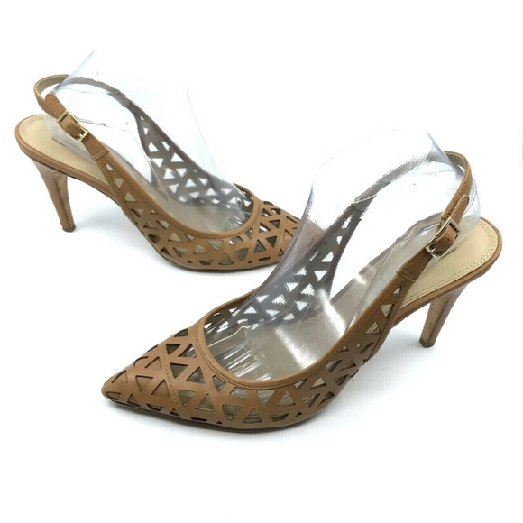 Diane VonFurstenberg Slingback High Heels Sz 10M - Picture 4 of 8